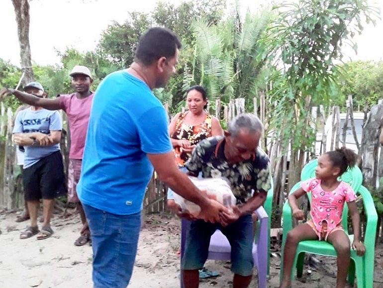 A Prefeitura de São João Batista mantém a distribuição de cestas básicas para as comunidades em situação de vulnerabilidade social. 1