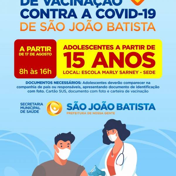 CAMPANHA DE VACINAÇÃO CONTRA A COVID-19